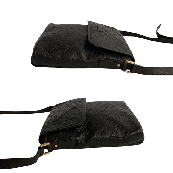 Gucci Shima GG Pattern Leather Mini Bag Pochette Brown - Picture 4 of 11